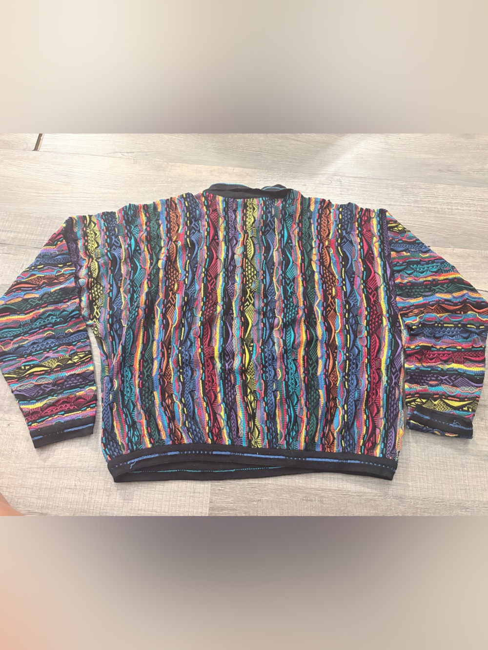 Vintage Coogi quarter zip sweater casual streetwear Authentic - Picture 3 of 6